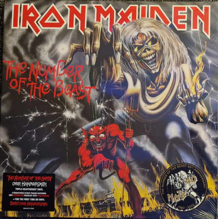 Discuri vinil noi - Iron Maiden – The Number Of The Beast / Beast Over Hammersmith (VINIL)