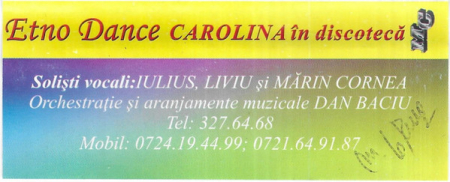 Iulius*, Liviu* Și Mărin Cornea – Carolina În Discotecă (CASETA) [1]