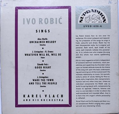 Ivo Robić - Unchained Melody (Disc Vinil) [1]