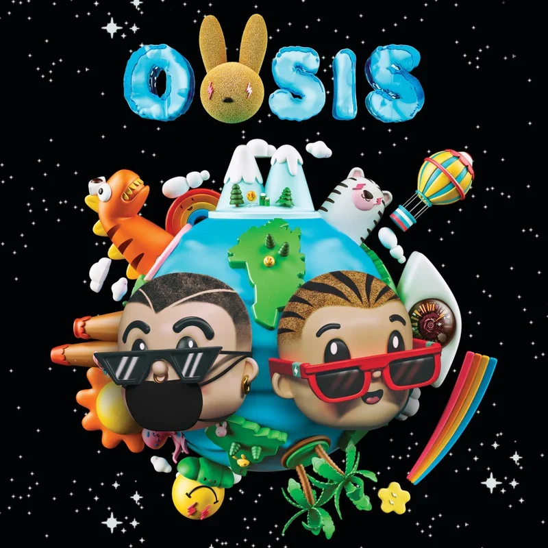 Discuri vinil noi - J. Balvin & Bad Bunny - Oasis (Disc Vinil)