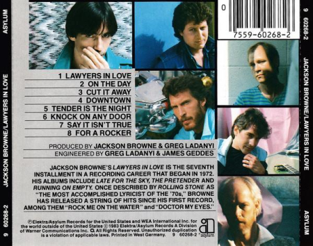 Jackson Browne - Lawyers In Love (CD) [1]