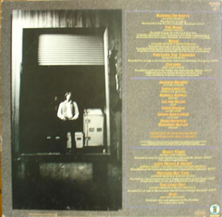 Jackson Browne - Running On Empty, (Disc Vinil) [1]