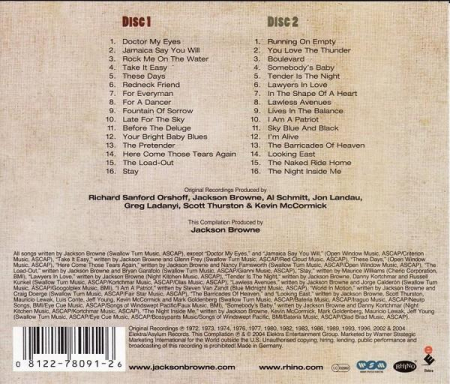 Jackson Browne - The Very Best Of Jackson Browne (CD) [1]
