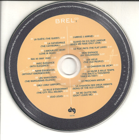 Jacques Brel - Infiniment (CD) [1]