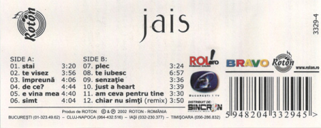 Jais - Jais , (Casetă Audio) [1]