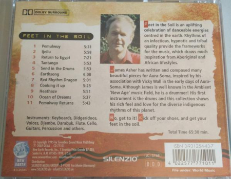 James Asher - Feet In The Soil (CD) [1]