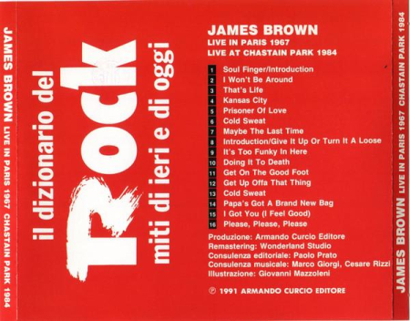 James Brown - Live In Paris 1967 - Chastain Park 1984 (CD) [1]