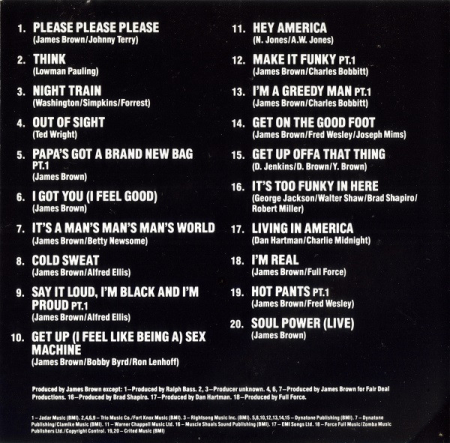 James Brown - Sex Machine: The Very Best Of James Brown (CD) [1]