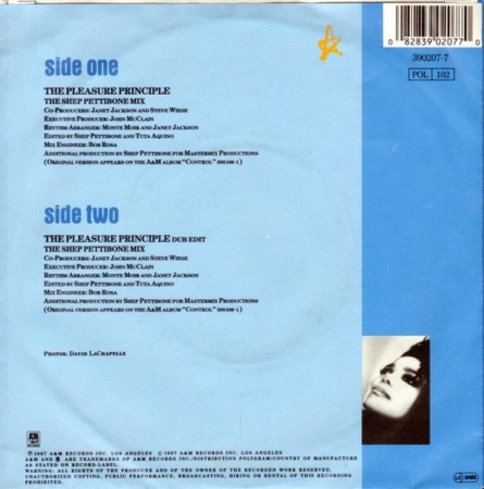 Janet Jackson - The Pleasure Principle, (Disc Vinil) [1]