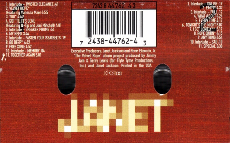 Janet Jackson - The Velvet Rope (Caseta Audio) [1]