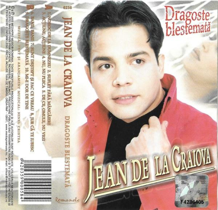Casete audio - Jean de la Craiova - Dragoste Blestemată (Caseta Audio)