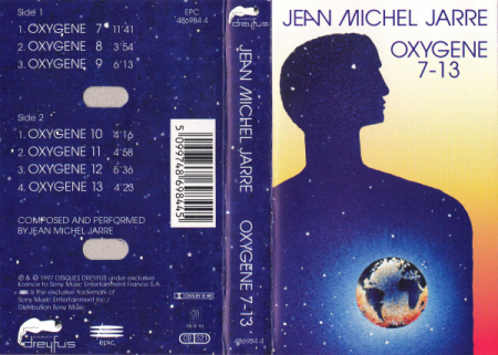 Muzica Electronica - Jean Michel Jarre – Oxygene 7-13 (Caseta Audio)