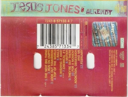Jesus Jones - Already, (Casetă Audio) [1]