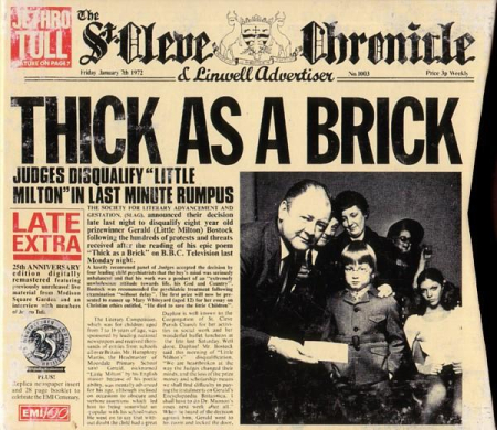 Cd-uri - Jethro Tull - Thick As A Brick (CD)
