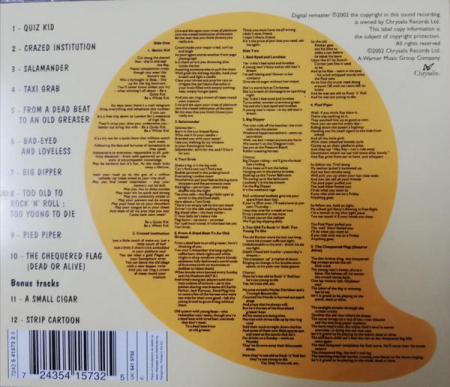 Jethro Tull - Too Old To Rock 'N' Roll: Too Young To Die!, (CD) [1]