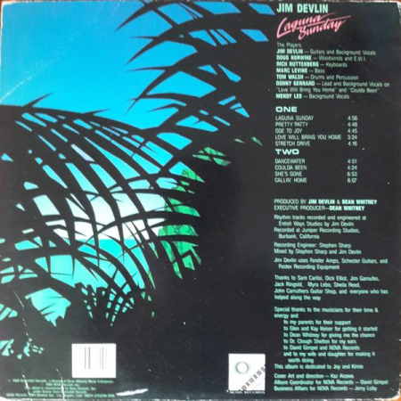 Jim Devlin - Laguna Sunday (Disc Vinil) [1]