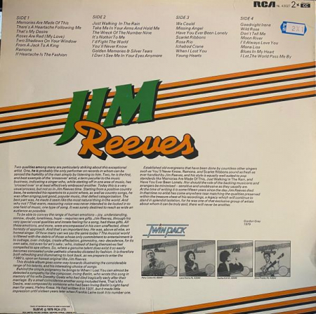 Jim Reeves - Jim Reeves, (Disc Vinil) [1]