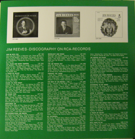 Jim Reeves – The Best Of Jim Reeves (VINIL) [1]