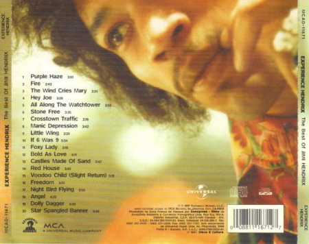 Jimi Hendrix - Experience Hendrix - The Best Of Jimi Hendrix (CD) [1]