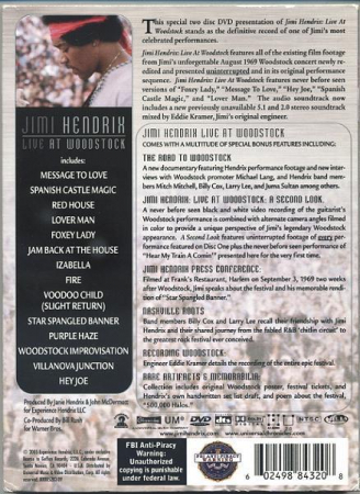 Jimi Hendrix - Live At Woodstock, (CD) [1]