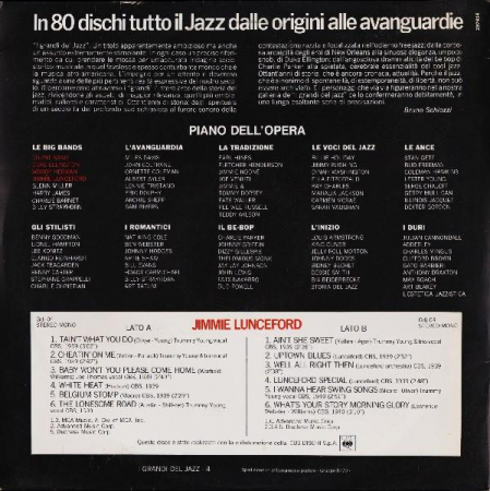 Jimmie Lunceford - Jimmie Lunceford, (Disc Vinil) [1]