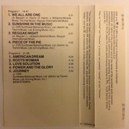 Jimmy Cliff - The Power And The Glory (Caseta Audio) [1]