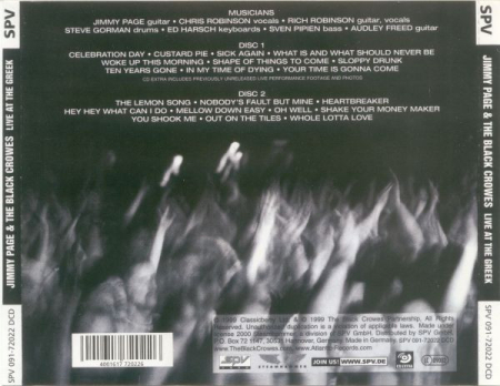 Jimmy Page - Live At The Greek (CD) [1]