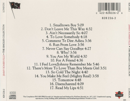 Jimmy Somerville - The Singles Collection 1984/1990 (CD) [1]