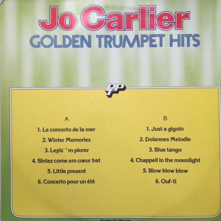 Jo Carlier - Golden Trumpet Hits (Disc Vinil) [1]