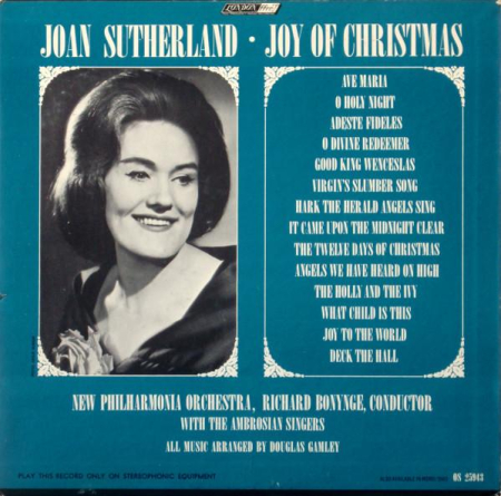 Joan Sutherland - Joy Of Christmas [1]