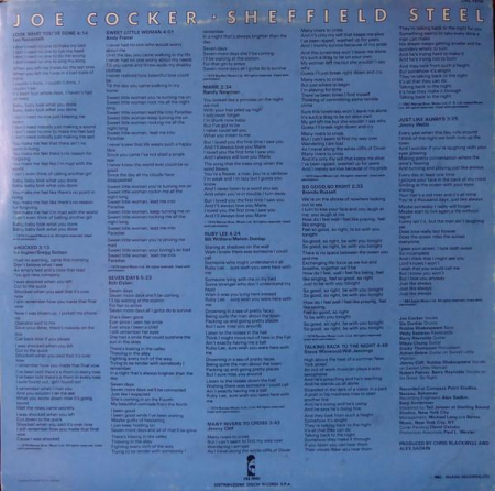 Joe Cocker - Sheffield Steel, (Disc Vinil) [1]