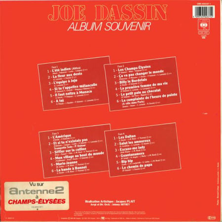 Joe Dassin - Album Souvenir (Disc Vinil) [1]