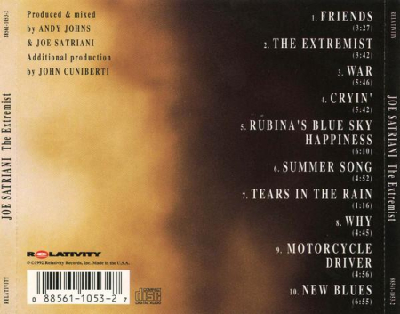 Joe Satriani - The Extremist (CD) [1]