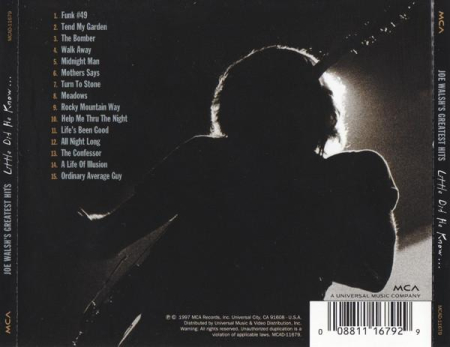 Joe Walsh - Joe Walsh's Greatest Hits: Little Did He Know... [1]