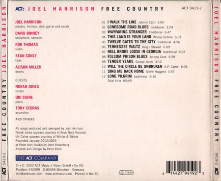 Joel Harrison - Free Country (CD) [1]