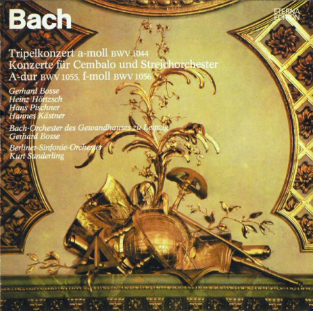 Discuri vinil - Johann Sebastian Bach - Cembalokonzerte BWV 1055, 1056 - Tripelkonzert BWV 1044