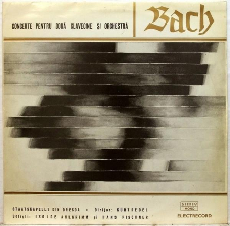Discuri vinil - Johann Sebastian Bach - Concerte pentru doua clavecine si orchestra