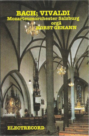 Muzică Clasică - Johann Sebastian Bach - Lucrări De Vivaldi, Bach, (Casetă Audio)