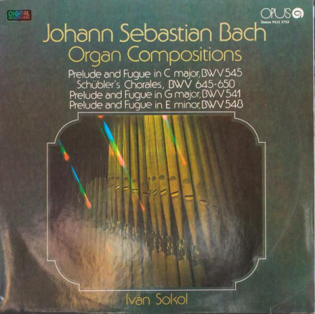 Muzică Clasică - Johann Sebastian Bach - Organ Compositions, BWV 545, 645-650, 541, 548