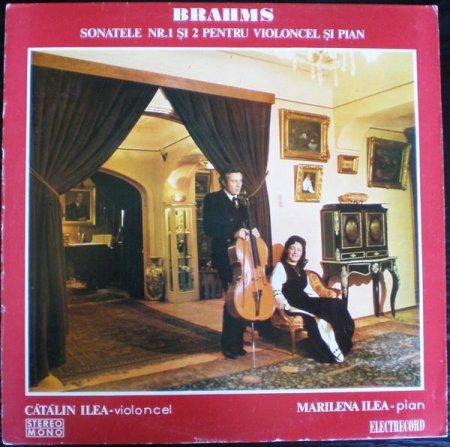 Muzică Clasică - Johannes Brahms - Sonatele Nr.1 Și 2 Pentru Violoncel Și Pian, (Disc Vinil)