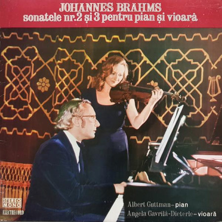Discuri vinil - Johannes Brahms - Sonatele Nr. 2 Și 3 Pentru Pian Și Vioară   (Disc Vinil)