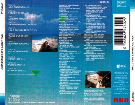 John Denver - It's About Time (CD) [1]