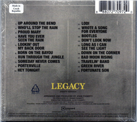 John Fogerty - Legacy: The Creedence Clearwater Revival Years (John's Version) (CD) [1]