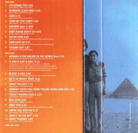 John Lennon - Wonsaponatime (Selection From Lennon Anthology) (Caseta Audio) [1]