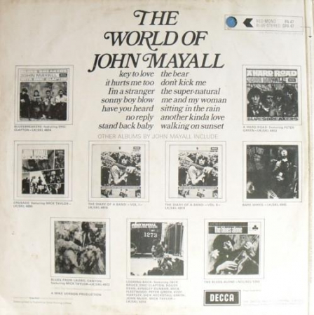 John Mayall - The World Of John Mayall, (Disc Vinil) [1]