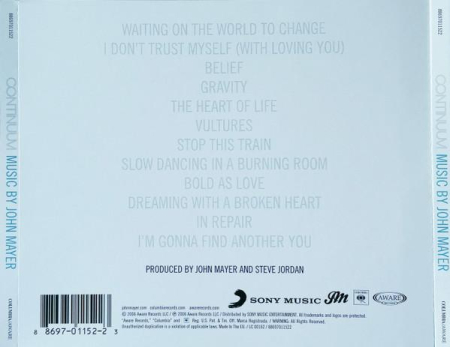 John Mayer - Continuum (CD) [1]