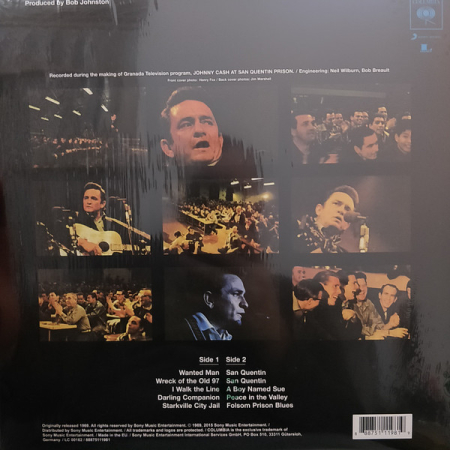 Johnny Cash – Johnny Cash At San Quentin (Disc Vinil) [1]