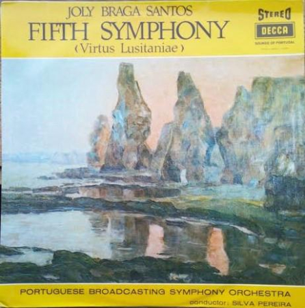 Discuri vinil - Joly Braga Santos - Fifth Symphony (Virtus Lusitaniae) (Disc Vinil)