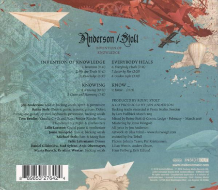 Jon Anderson - Invention Of Knowledge, (CD) [1]