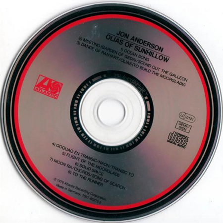 Jon Anderson - Olias Of Sunhillow, (CD) [1]